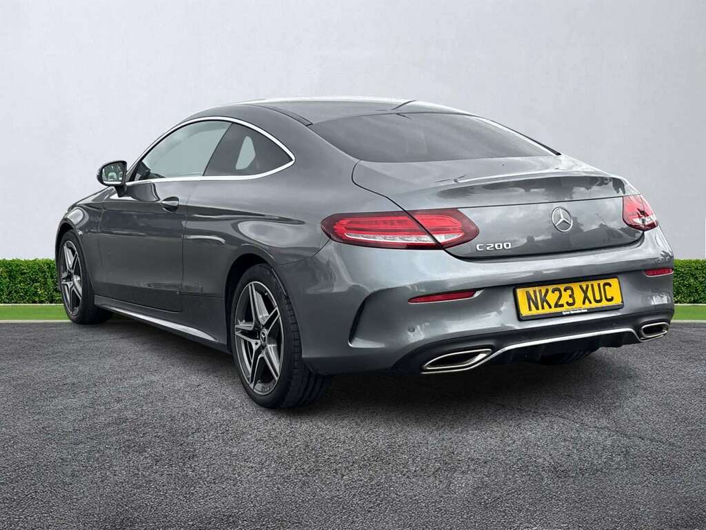 Mercedes-Benz C Class C200 Amg Line Edition 9G-tronic Grey #2