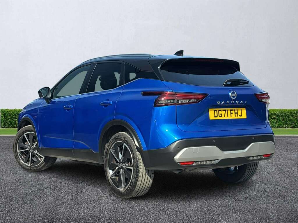 Nissan Qashqai 1.3 Dig-t Mh 158 Tekna Xtronic DG71FHJ Blue #2
