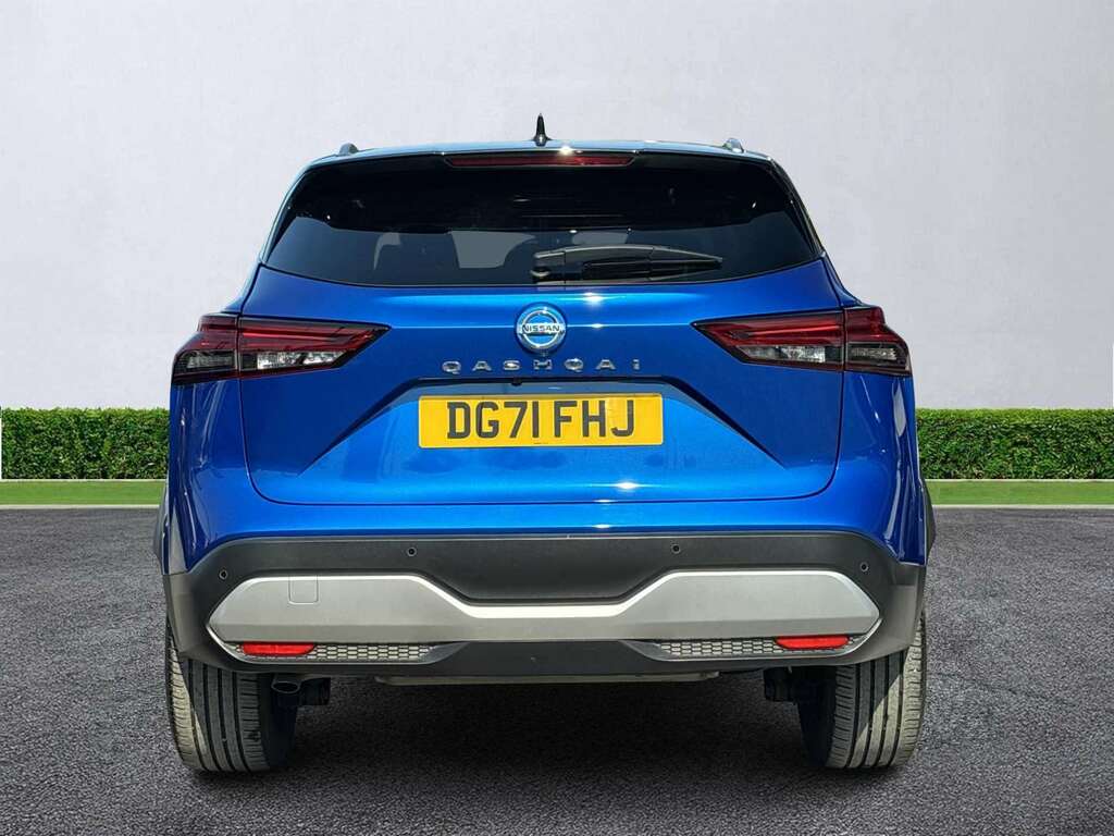 Nissan Qashqai 1.3 Dig-t Mh 158 Tekna Xtronic DG71FHJ Blue #4