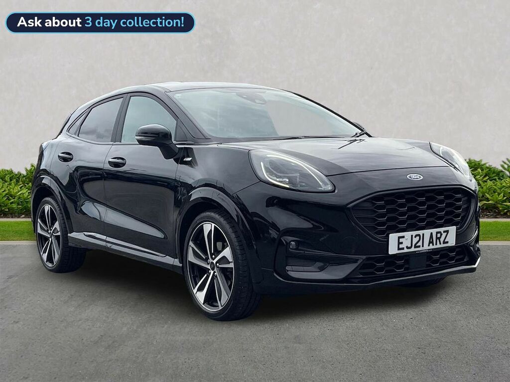 Ford Puma 1.0 Ecoboost Hybrid Mhev St-line X Black