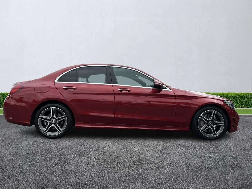 Mercedes-Benz C Class C300d Amg Line Edition Premium Plus 9G-tronic Red #3