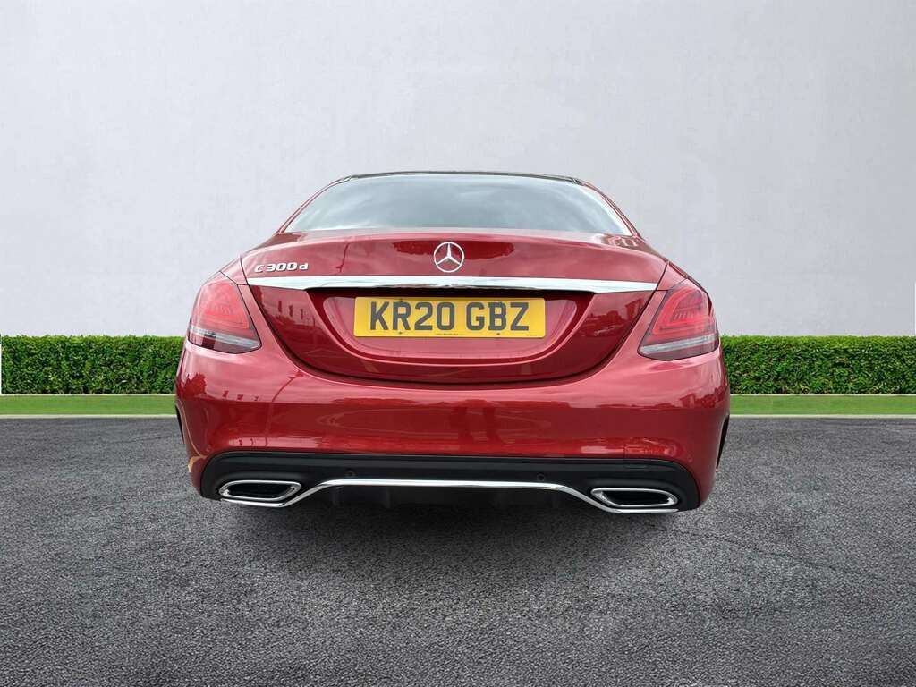 Mercedes-Benz C Class C300d Amg Line Edition Premium Plus 9G-tronic Red #4