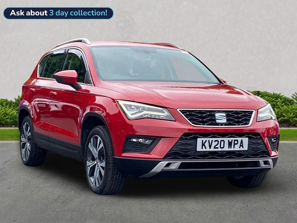 Seat Ateca 1.6 Tdi Se Technology Ez Dsg KV20WPA Red