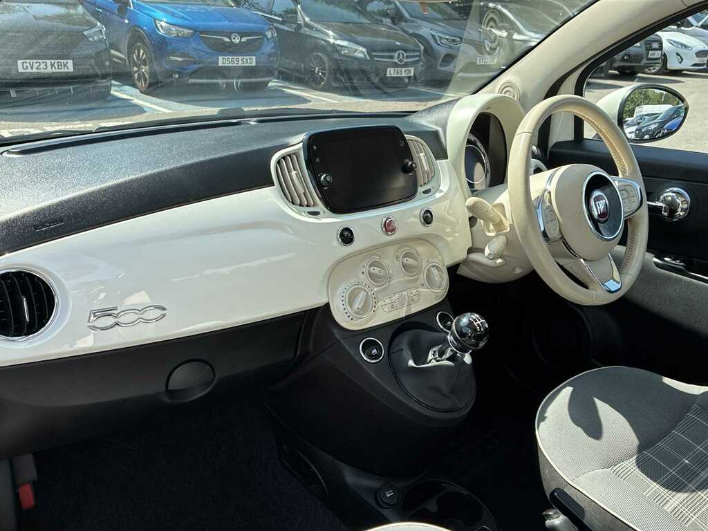 Fiat 500 1.2 Lounge White #6