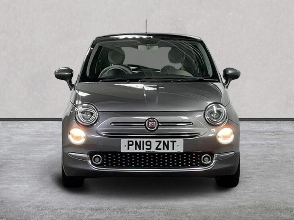 Fiat 500 1.2 Lounge Hatchback Euro 6 Ss PN19ZNT Grey #5