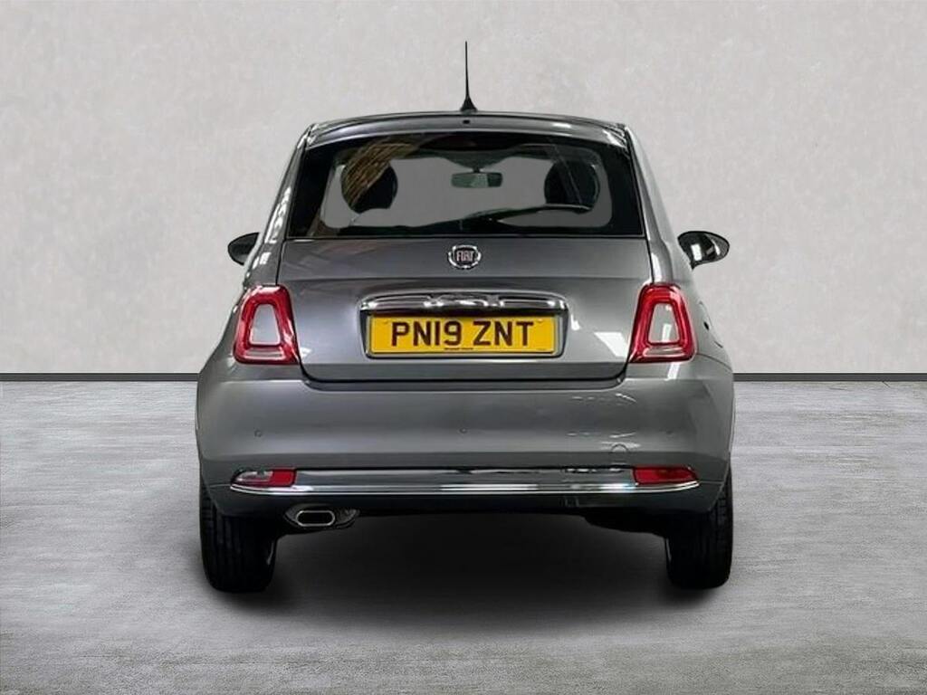 Fiat 500 1.2 Lounge Hatchback Euro 6 Ss PN19ZNT Grey #4
