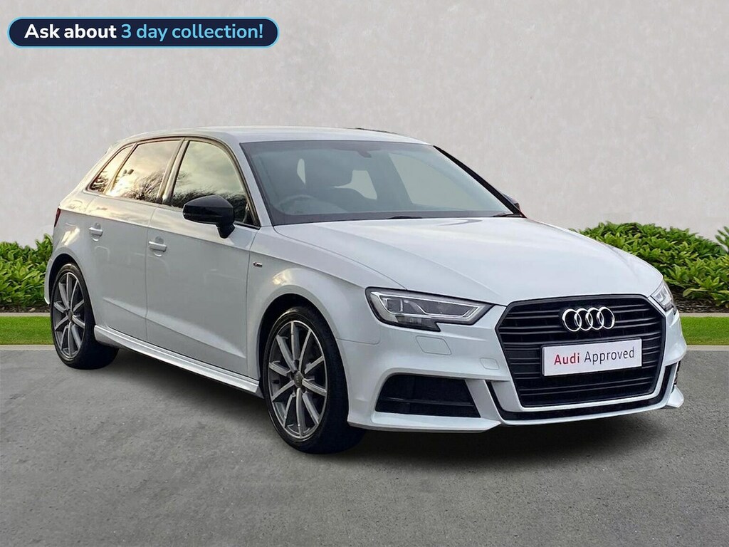 Audi A3 35 Tfsi Black Edition White