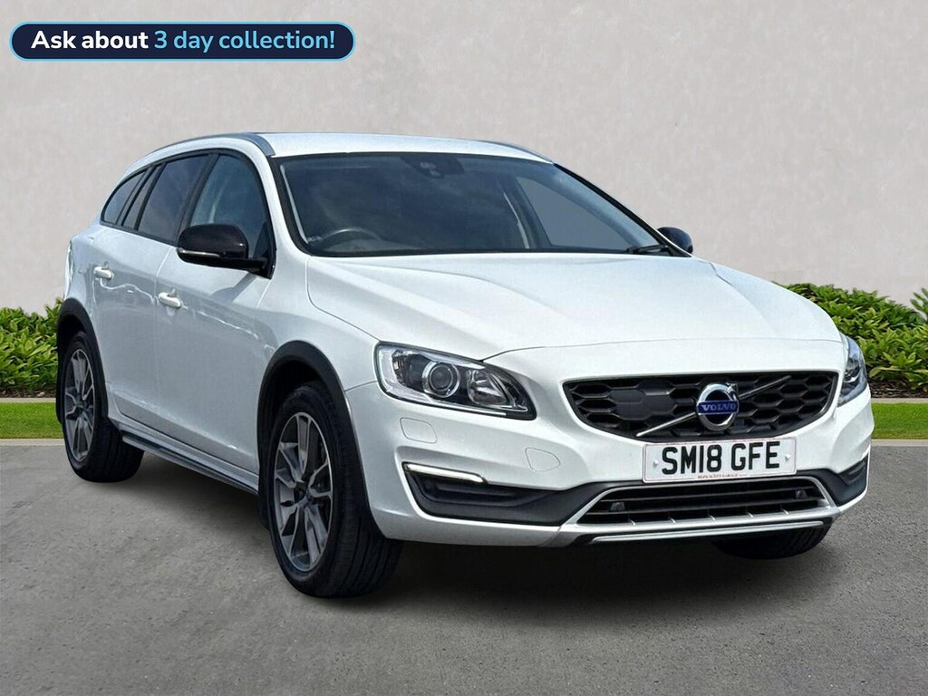 Volvo V60 Cross Country D4 190 Cross Country Lux Nav Awd Geartronic White