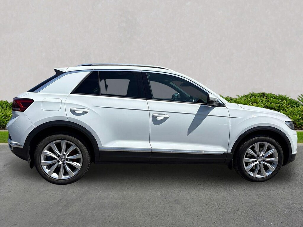 Volkswagen T-Roc 2.0 Tsi Sel Suv Dsg 4Motion Euro 6 Ss White #3