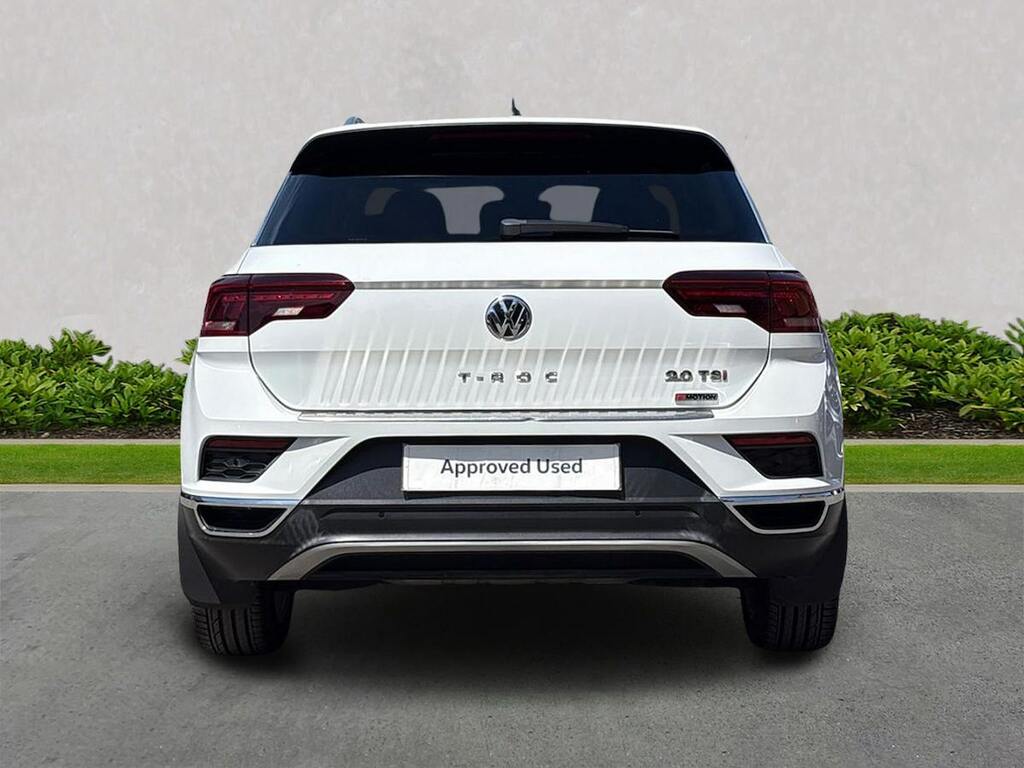 Volkswagen T-Roc 2.0 Tsi Sel Suv Dsg 4Motion Euro 6 Ss White #4