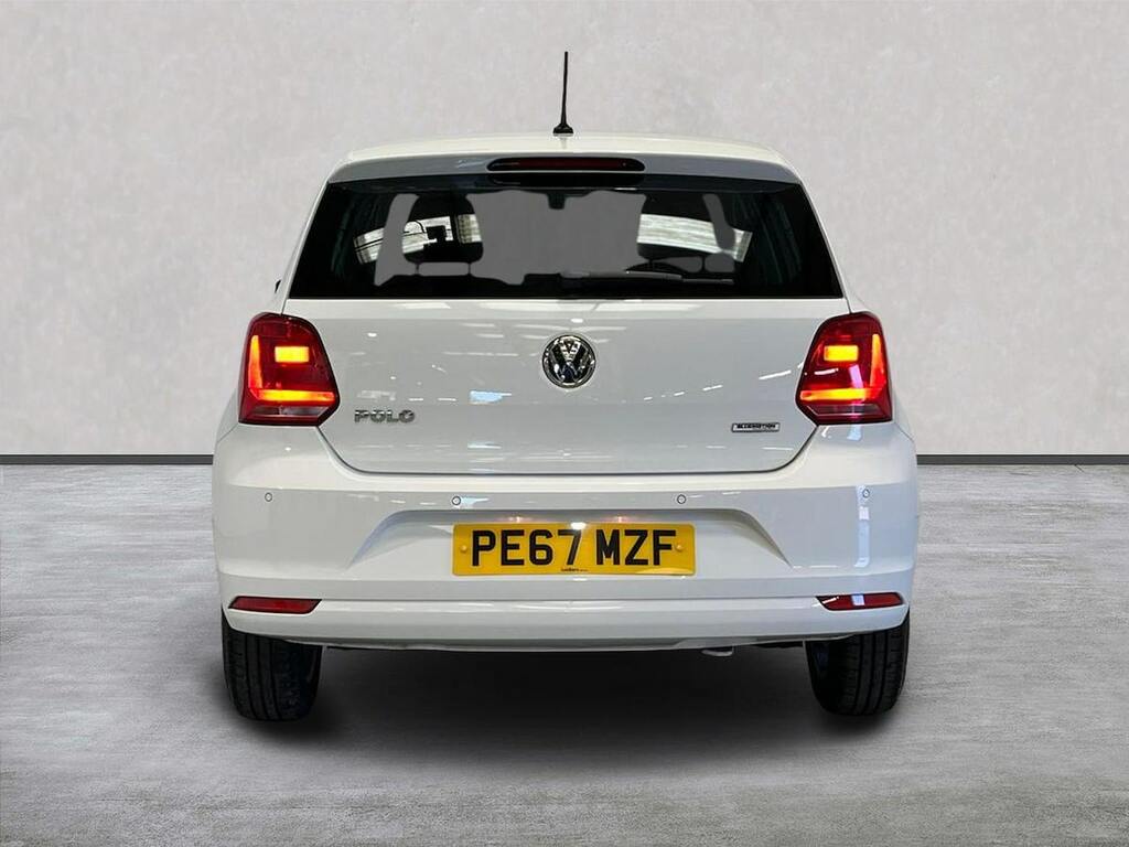 Volkswagen Polo 1.0 Match Edition Hatchback Euro PE67MZF White #4