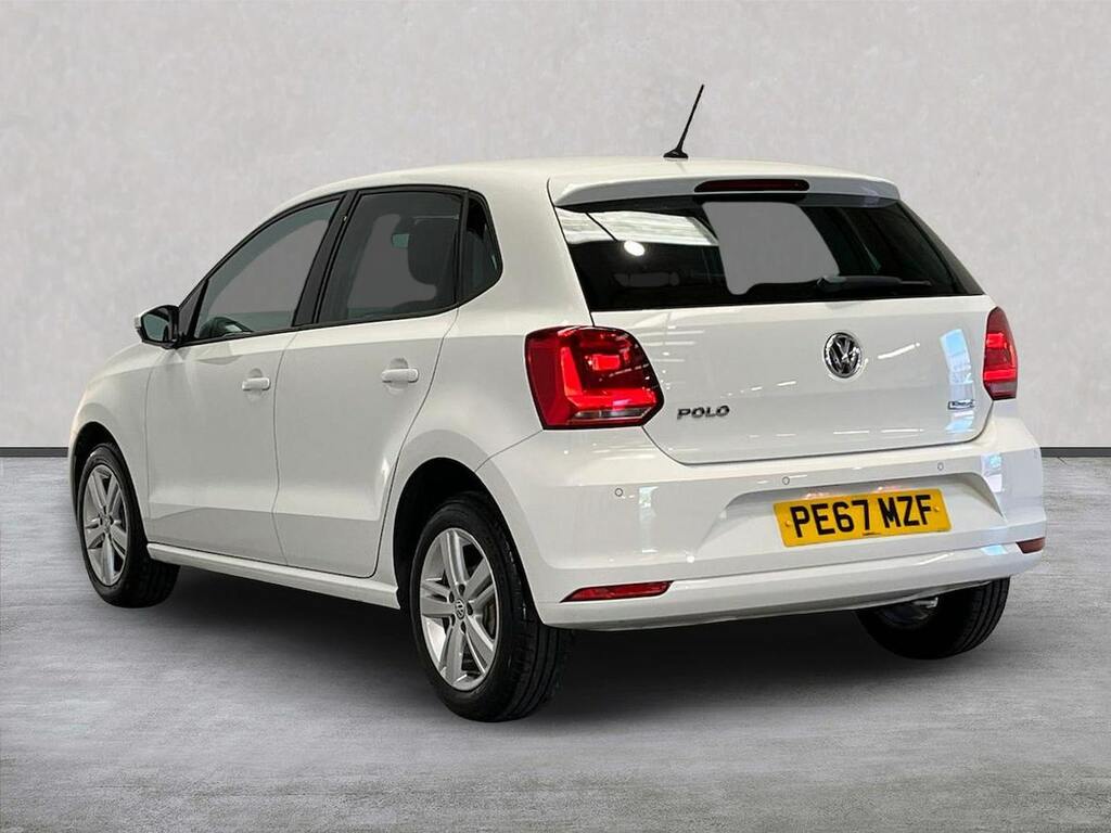 Volkswagen Polo 1.0 Match Edition Hatchback Euro PE67MZF White #2