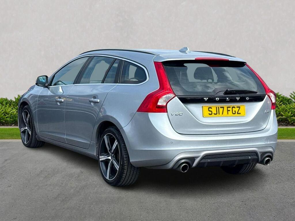 Volvo V60 2.0 D3 R-design Nav Estate Euro 6 Silver #2