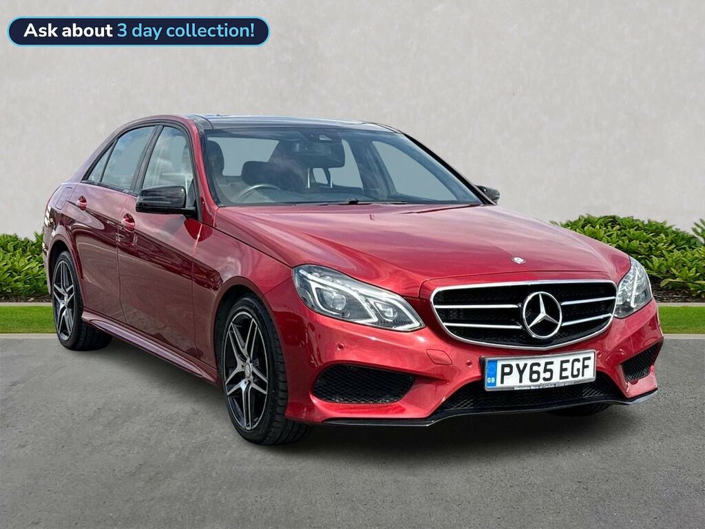 Mercedes-Benz E Class 2.1 E220 Bluetec Amg Night Edition Premium Saloo Red