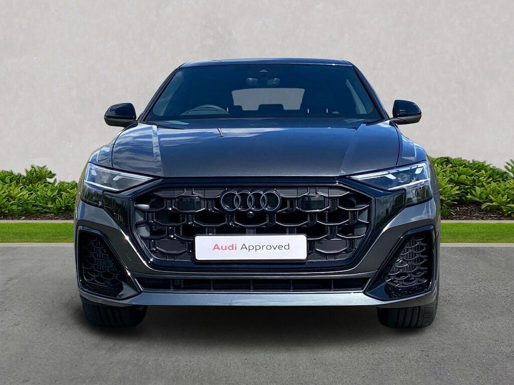 Audi Q8 e tron 3.0 E-hybrid V6 22Kwh Black Edition Suv Grey #5