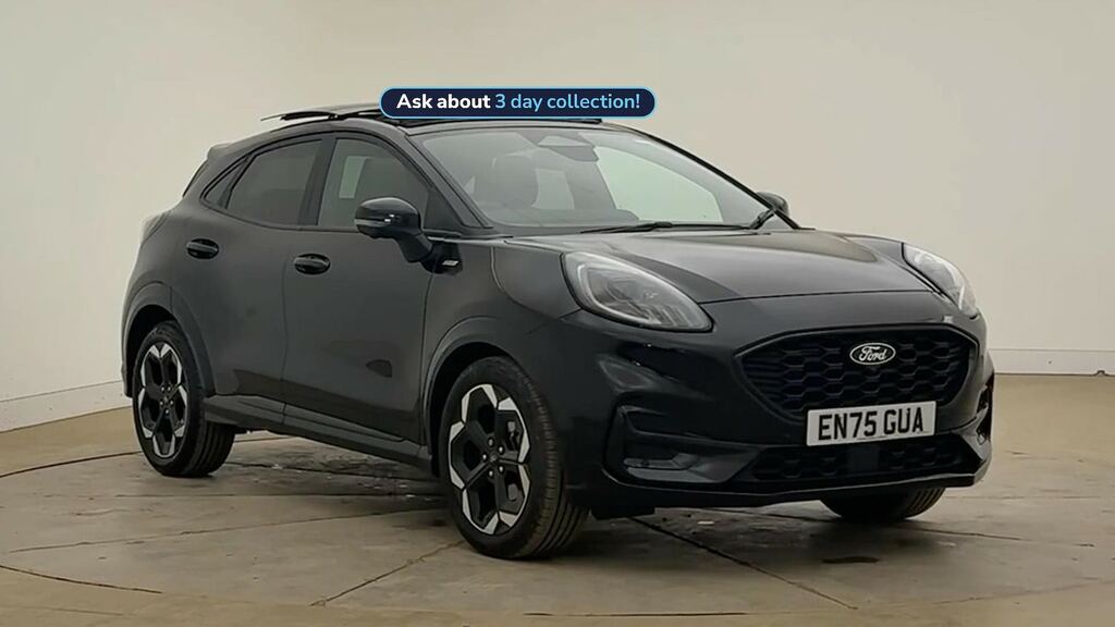 Ford Puma 1.0T Ecoboost Mhev St-line X Suv Hybrid Black