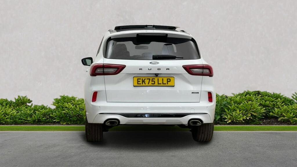 Ford Kuga 2.5 Duratec 14.4Kwh St-line X Black Package Suv White #5