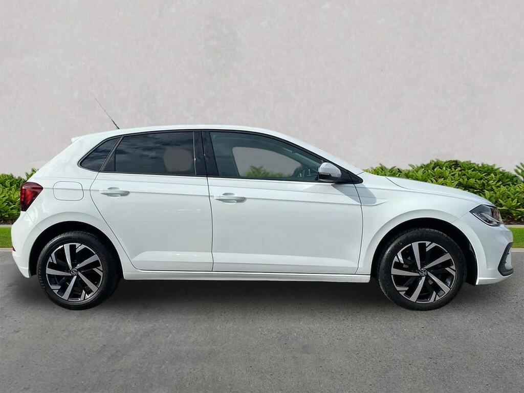 Volkswagen Polo 1.0 Tsi Match Hatchback Dsg Euro 6 Ss NV74LOA White #3