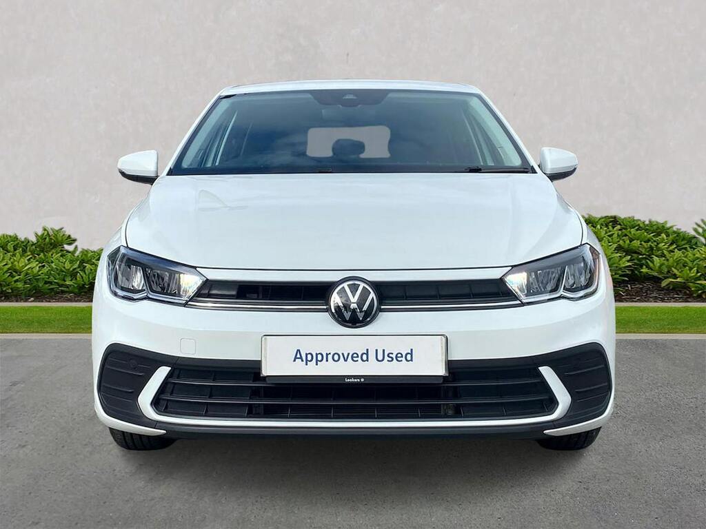 Volkswagen Polo 1.0 Tsi Match Hatchback Dsg Euro 6 Ss NV74LOA White #5