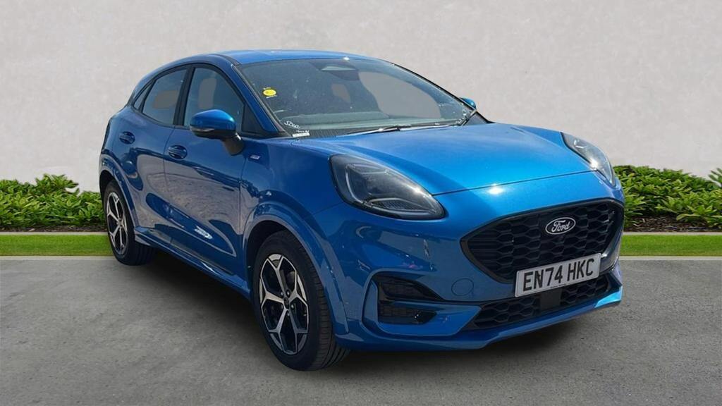 Ford Puma 1.0T Ecoboost Mhev St-line Suv Hybrid M Blue