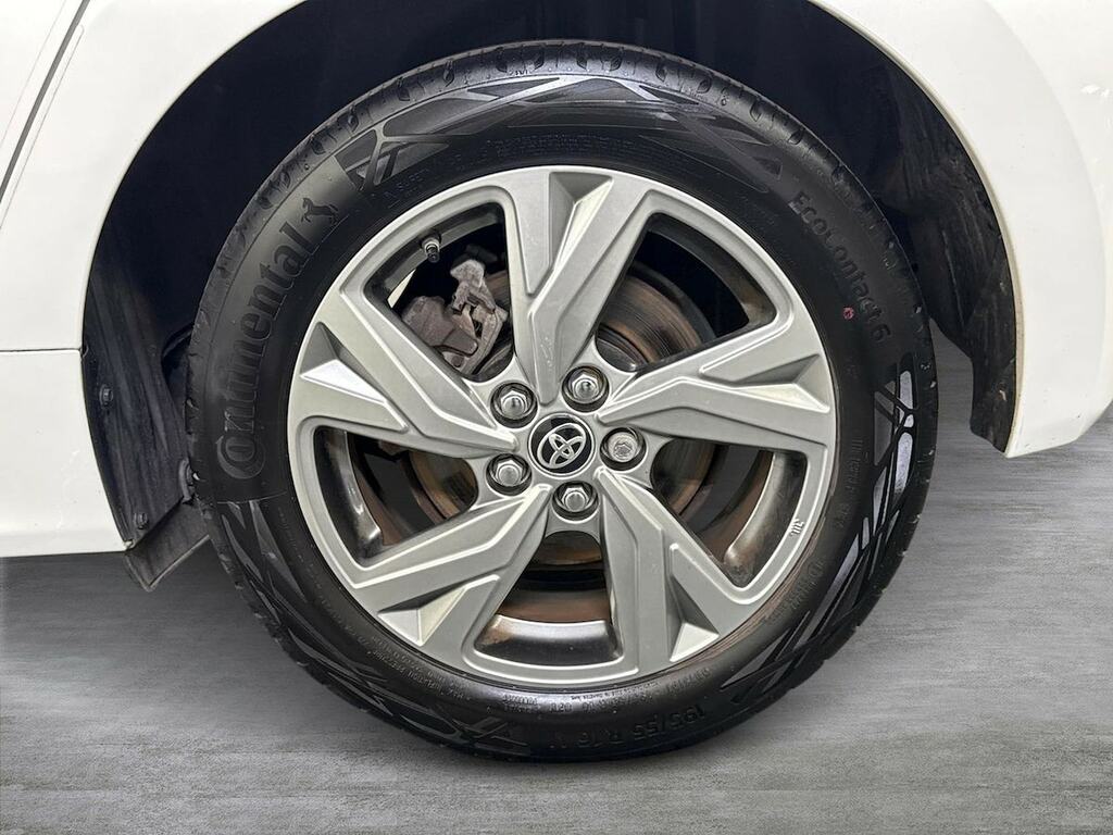 Toyota Yaris 1.5 Vvt-h Icon Hatchback Hybrid E-cvt E NO08EJJ White #6