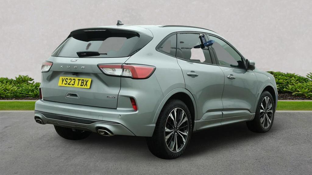 Ford Kuga 2.5 Ecoboost Duratec 14.4Kwh St-line X Suv Pet Silver #4
