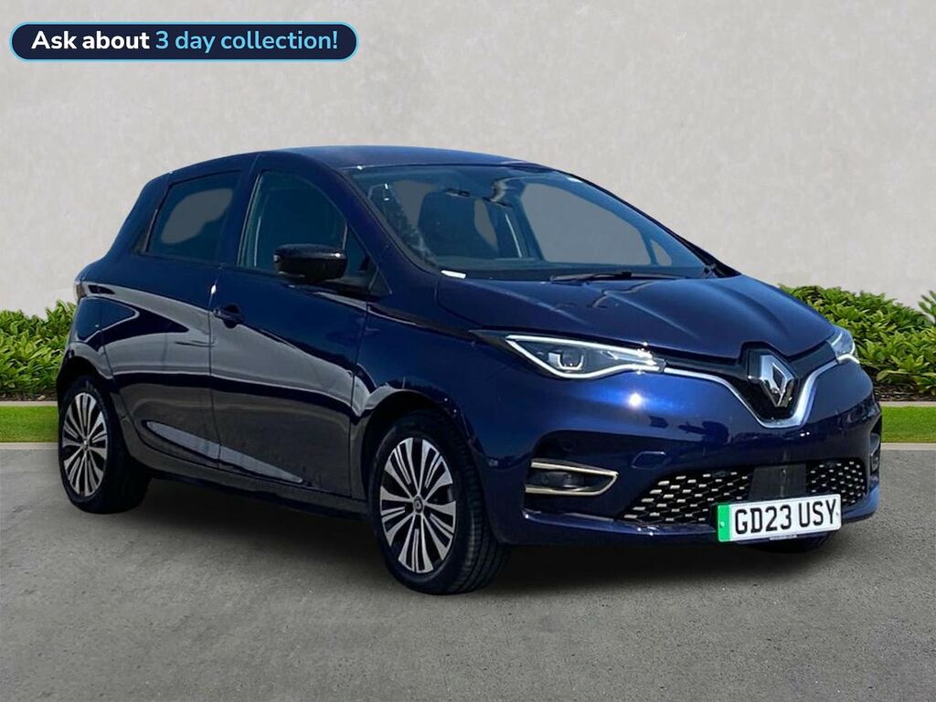 Renault Zoe R135 Ev50 52Kwh Techno Hatchback Blue