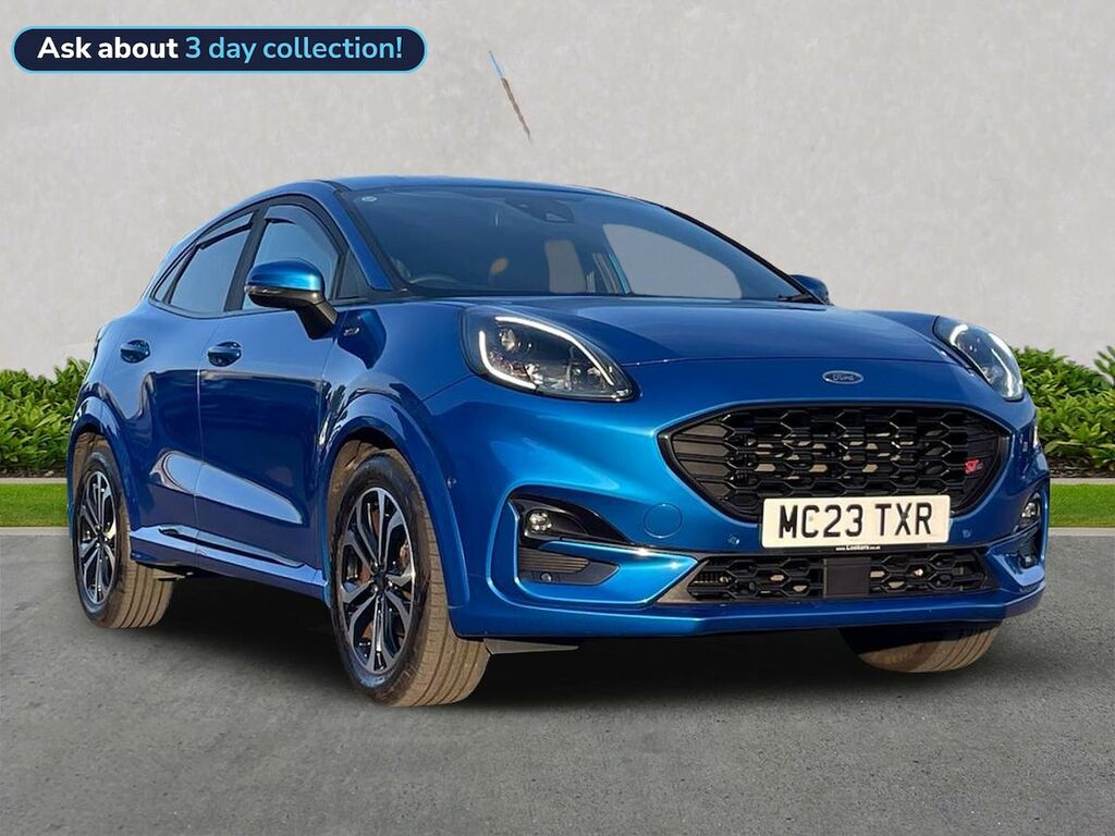 Ford Puma 1.0T Ecoboost Mhev St-line Suv Hybrid D Blue