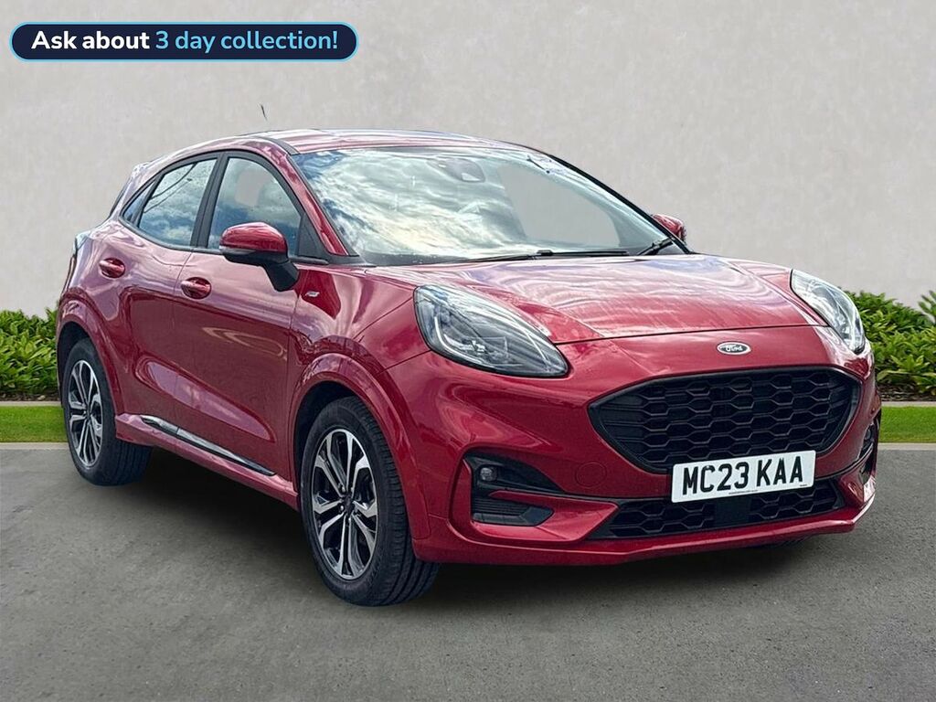 Ford Puma 1.0T Ecoboost Mhev St-line Suv Hybrid M Red