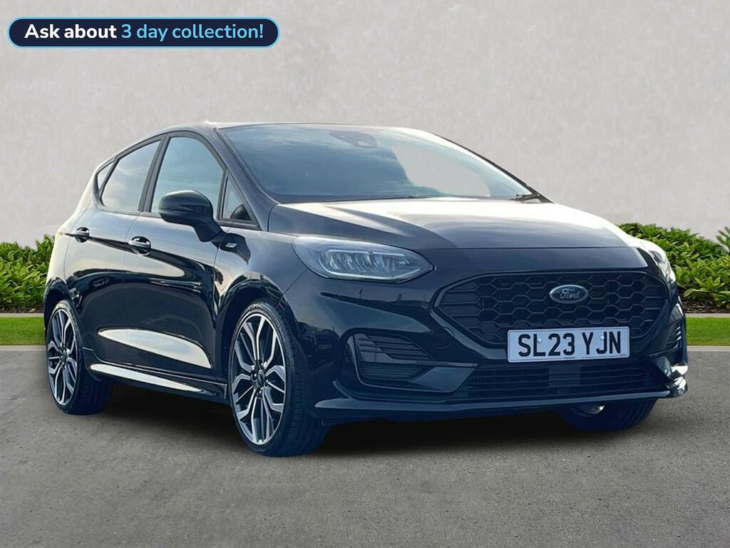 Ford Fiesta 1.0T Ecoboost St-line X Hatchback Manua Black