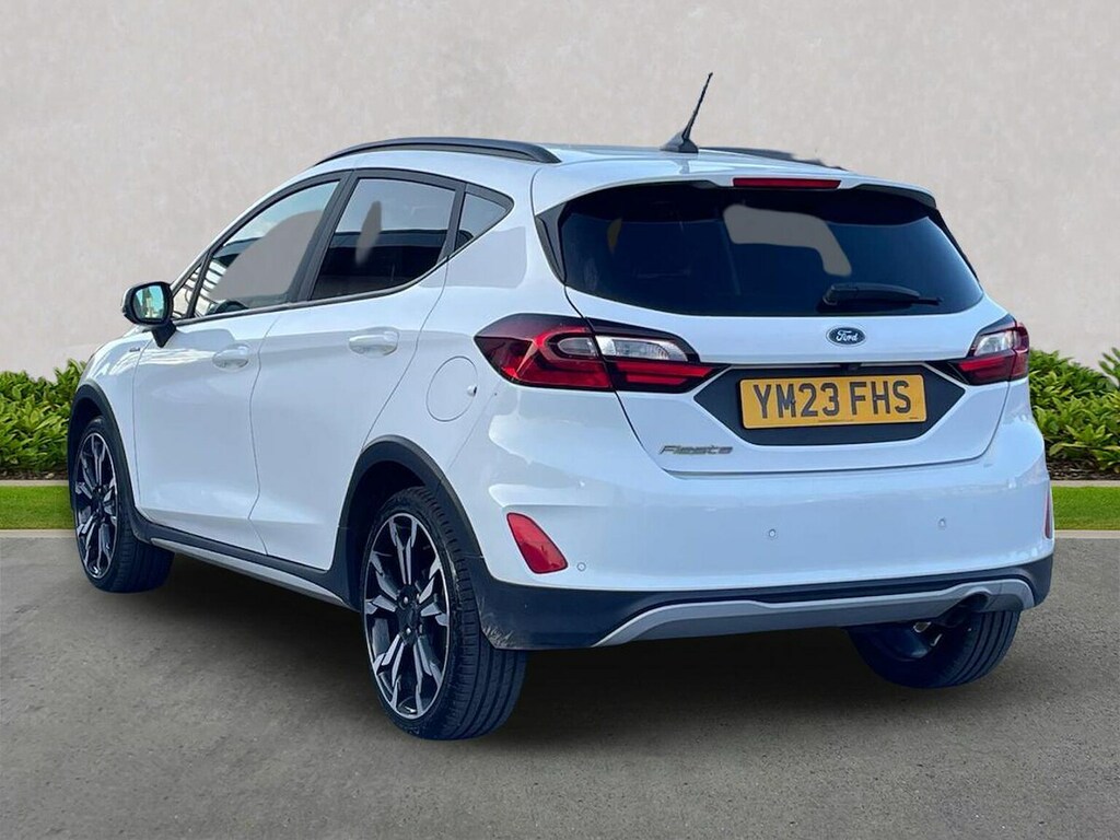 Ford Fiesta 1.0T Ecoboost Active X Hatchback White #2