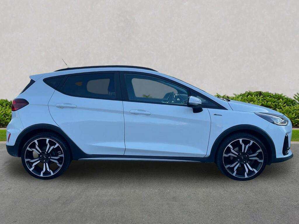 Ford Fiesta 1.0T Ecoboost Active X Hatchback White #3