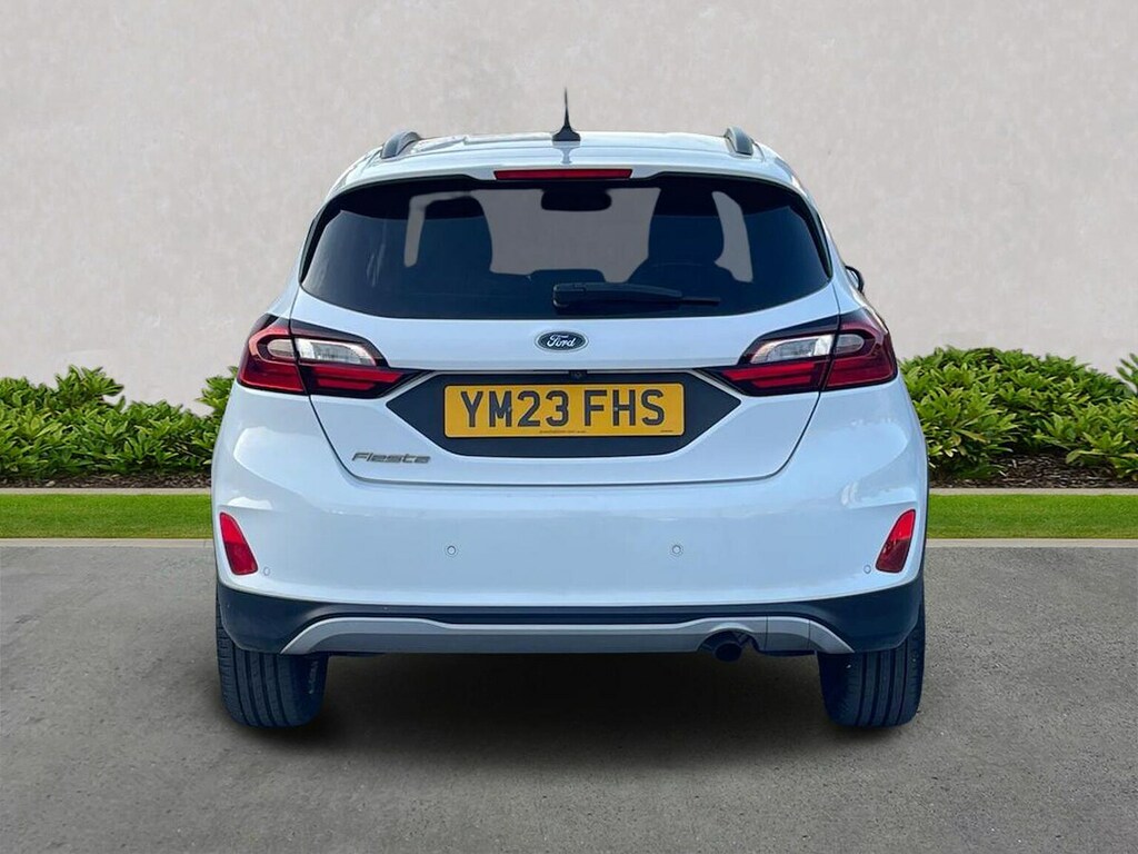 Ford Fiesta 1.0T Ecoboost Active X Hatchback White #4