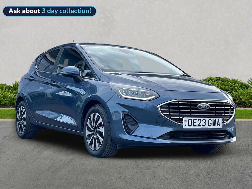 Ford Fiesta 1.0T Ecoboost Titanium Hatchback Blue