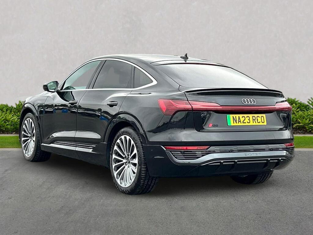 Audi Q8 e tron 55 S Line Sportback Quattro 114K NA23RCO Black #2