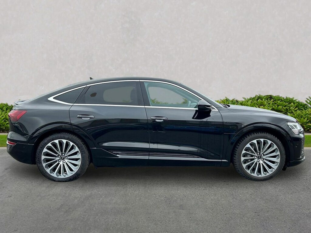 Audi Q8 e tron 55 S Line Sportback Quattro 114K NA23RCO Black #3