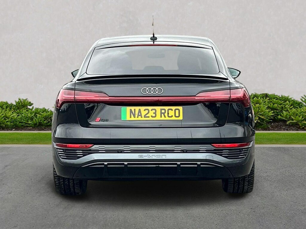 Audi Q8 e tron 55 S Line Sportback Quattro 114K NA23RCO Black #4
