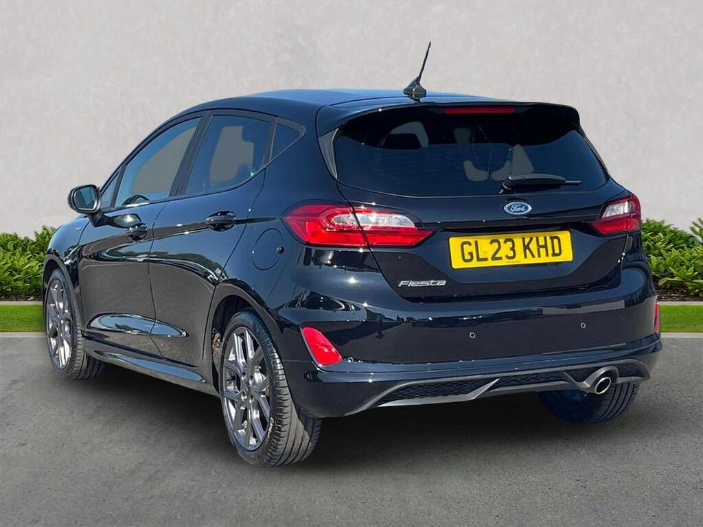 Ford Fiesta 1.0T Ecoboost St-line Hatchback Black #2