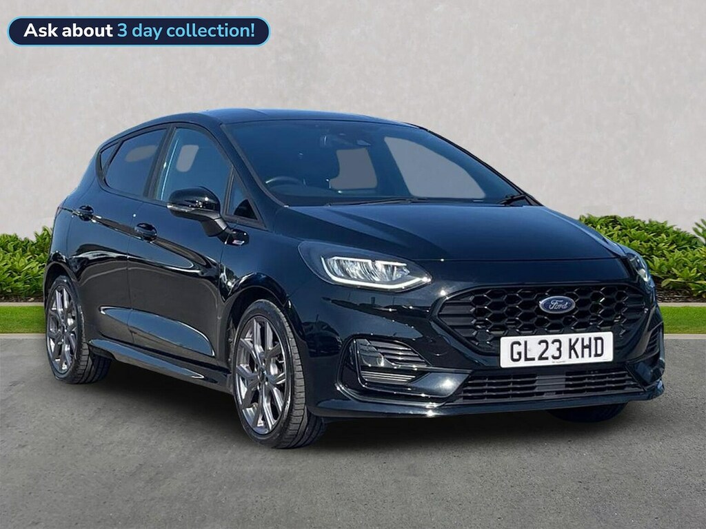 Ford Fiesta 1.0T Ecoboost St-line Hatchback Black