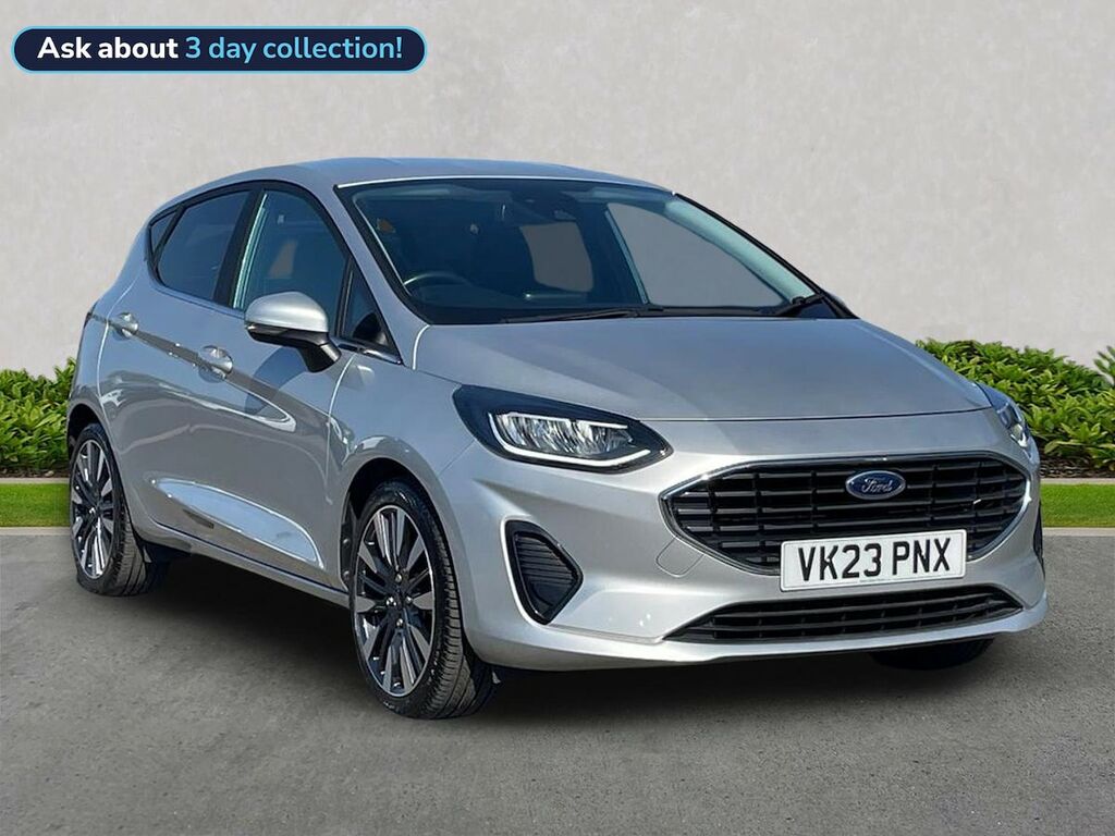 Ford Fiesta 1.0T Ecoboost Mhev Titanium X Hatchback Silver
