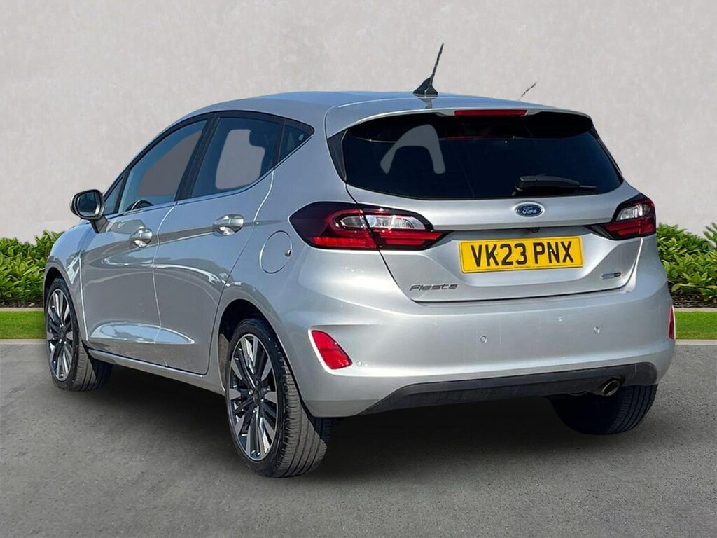 Ford Fiesta 1.0T Ecoboost Mhev Titanium X Hatchback Silver #2
