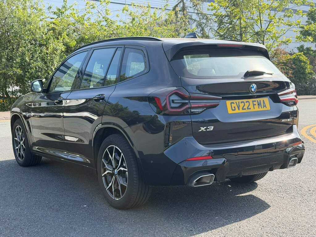 BMW X3 Xdrive20i Mht M Sport Step GV22FMA Black #5