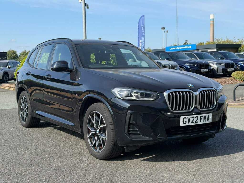 BMW X3 Xdrive20i Mht M Sport Step GV22FMA Black