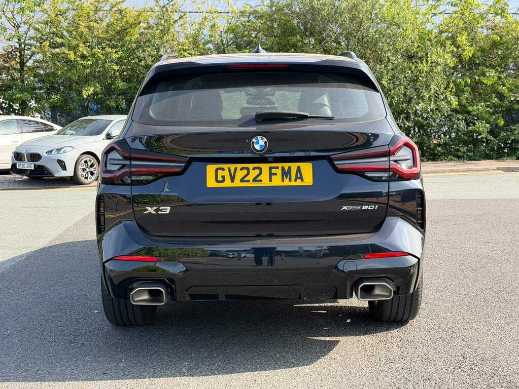 BMW X3 Xdrive20i Mht M Sport Step GV22FMA Black #6