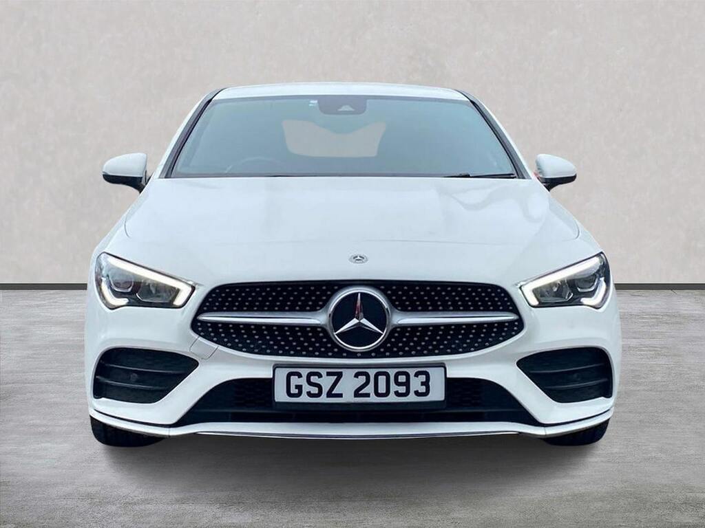 Mercedes-Benz CLA Class 1.3 Cla180 Amg Line Premium 2 Coupe 7 GSZ2093 White #4