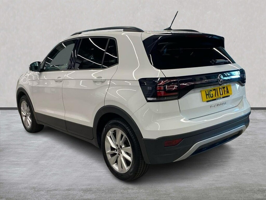 Volkswagen T-Cross 1.0 Tsi Se Suv Dsg Euro 6 Ss 110 Ps White #2