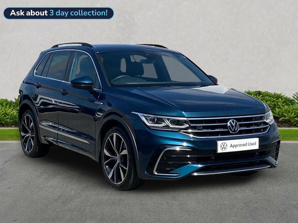 Volkswagen Tiguan 2.0 Tdi R-line Suv Dsg 4Motion Euro 6 Blue