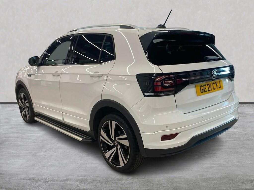 Volkswagen T-Cross 1.0 Tsi R-line Suv Dsg Euro 6 Ss 11 White #2