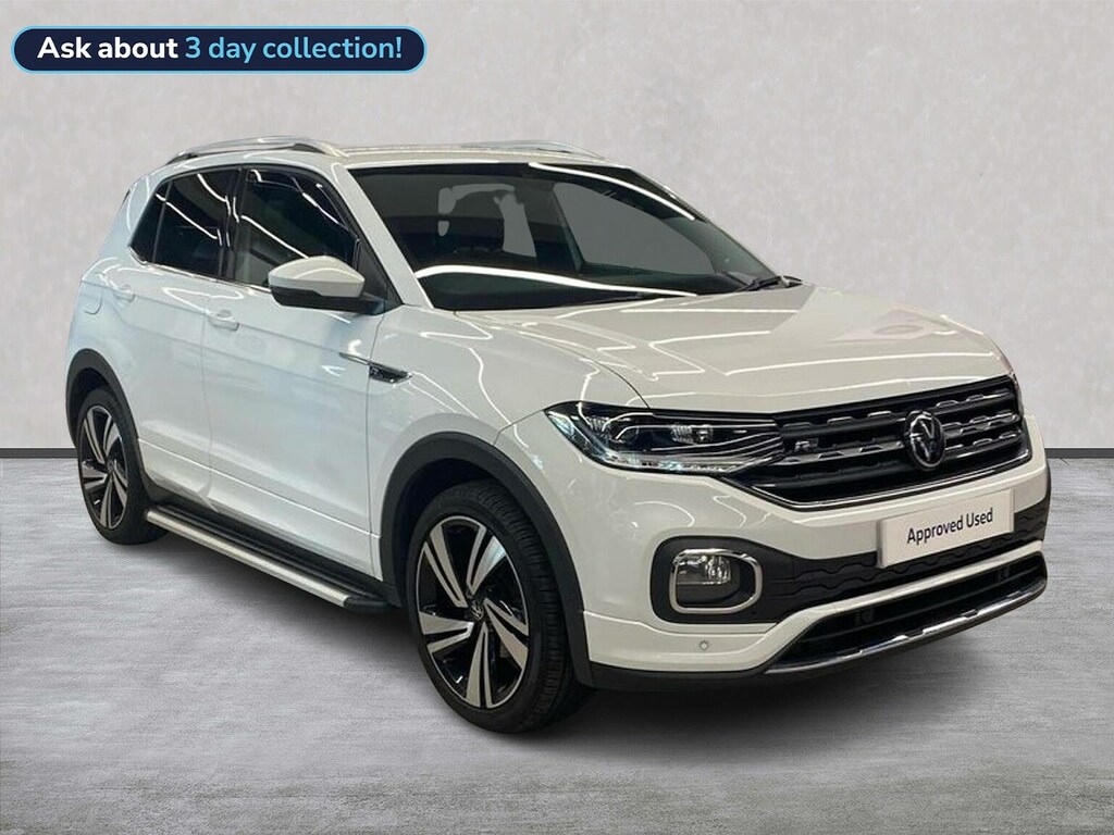 Volkswagen T-Cross 1.0 Tsi R-line Suv Dsg Euro 6 Ss 11 White