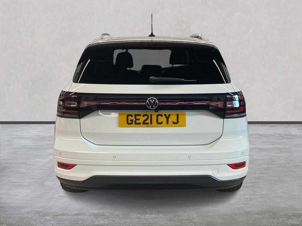 Volkswagen T-Cross 1.0 Tsi R-line Suv Dsg Euro 6 Ss 11 White #4